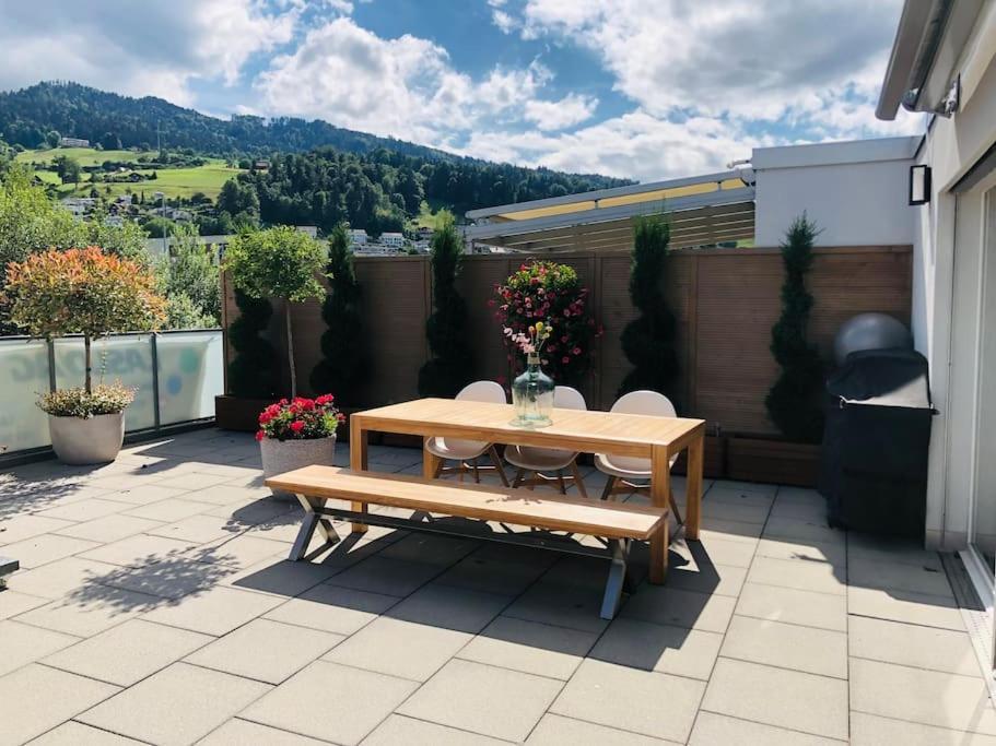 Appartement Atikka, Atico, Penthouse à Lucerne Extérieur photo